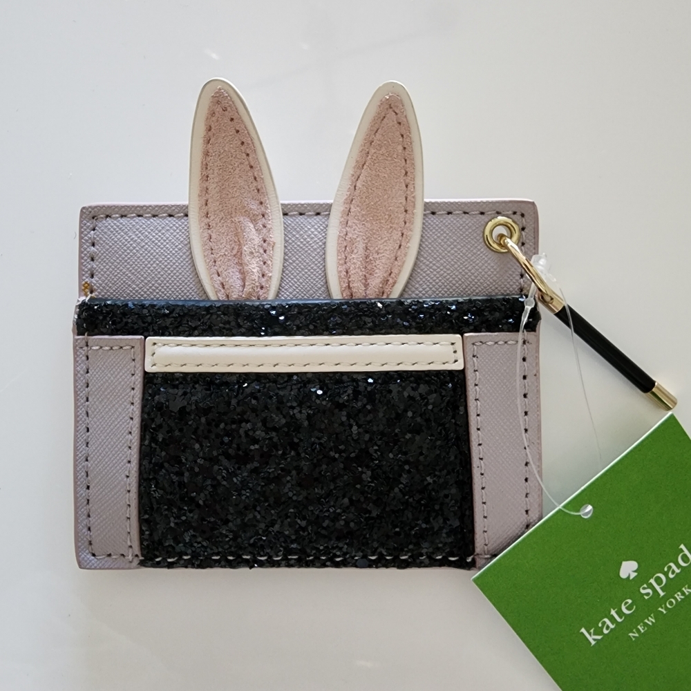 [NWT] Kate Spade Rabbit in a Hat Card Case